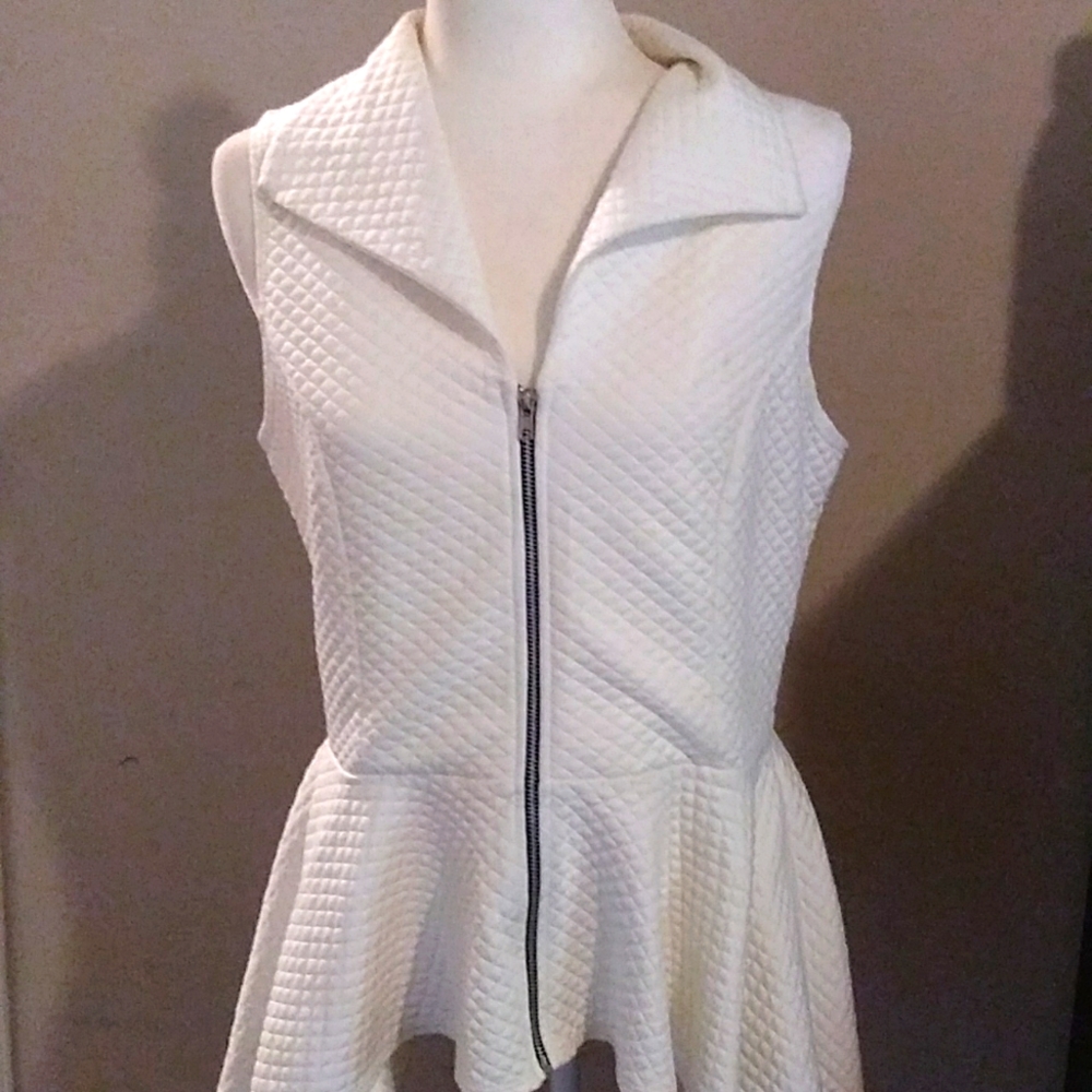 White Knit Tennis Dress